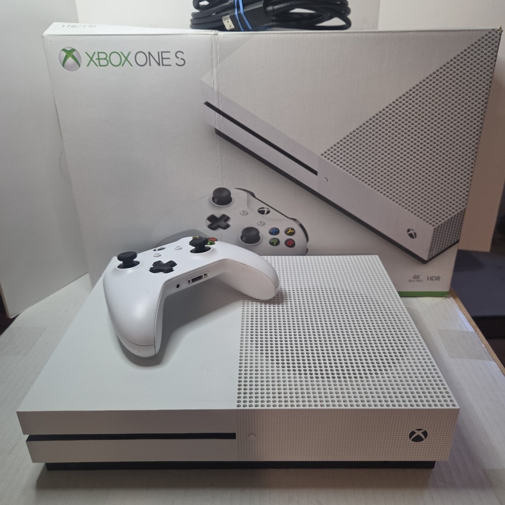 Microsoft Xbox One S 1TB Video Game Console - white
